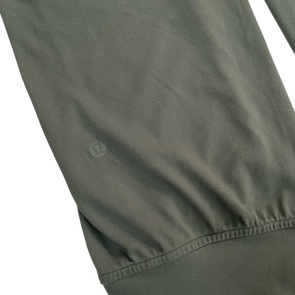 lululemon Ready To Rulu High-Rise Cropped Jogger Army Green Sz 6 - Picture 12 of 14